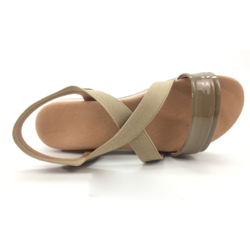 Fashion décontracté confort pume femme sandales d&#39;été